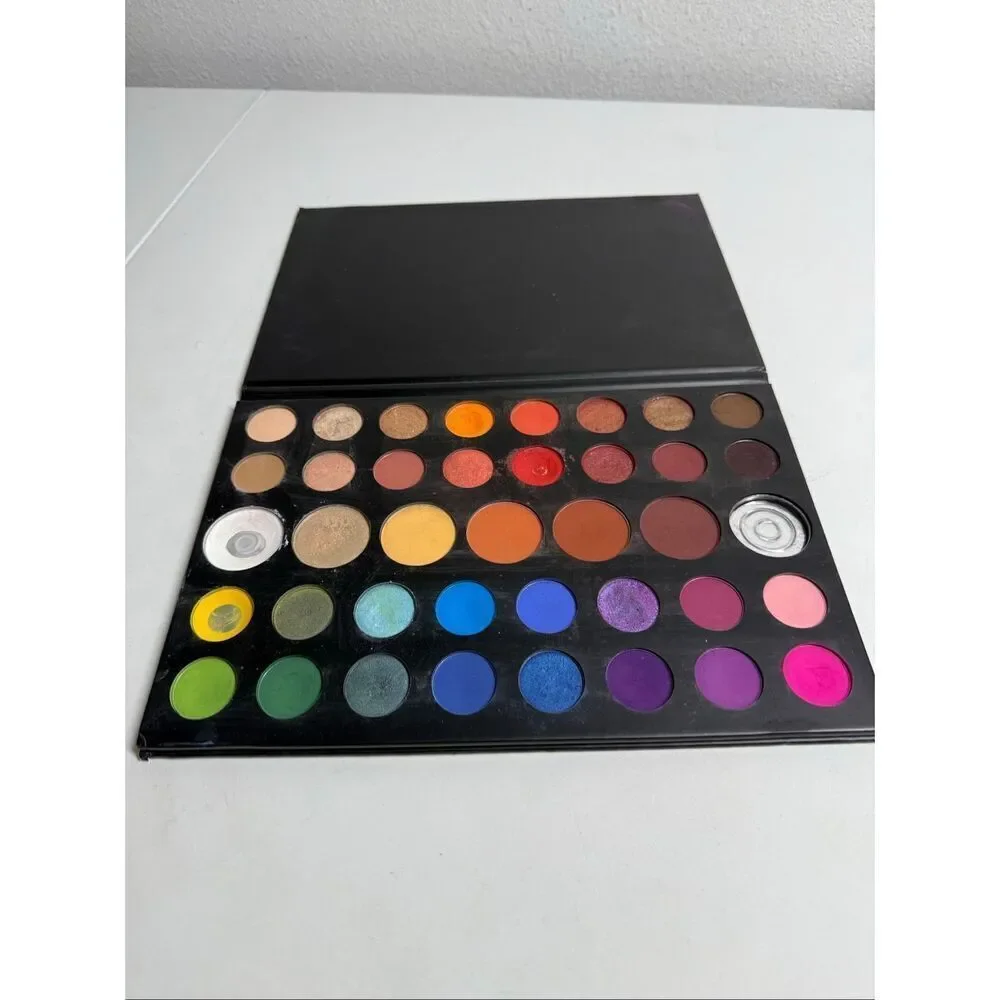 The Morphe x James Charles Artistry Palette Eyeshadow Used